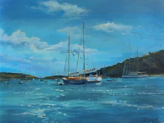Salcombe Yachten, perfekter Tag
